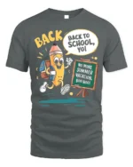 Back To School Yo Pencil Tee - gray t-shirt on white background