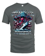 Unexpected Journey Adventure Tee - gray t-shirt on white background