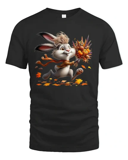 Cute Cow T-Shirt - Adorable Farm Animal Lover Tee - black t-shirt on white background