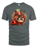 Puppy and Kitten T-Shirt - Cute Animal Lover Gift Tee - gray t-shirt on white background