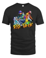Risk Taker Street Style Graffiti Urban Cool T-Shirt - black t-shirt on white background