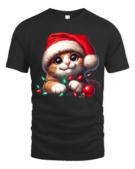 Dripping Blue Hands Up Graphic Tee Street Style Vibes - black t-shirt on white background