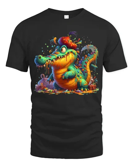 Cute Christmas Puppy Stockings Tee Festive Holiday Dog Tshirt - black t-shirt on white background