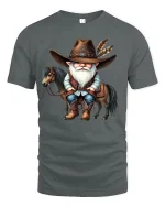 Neon Gamer Tee Vibrant Headset Controller Gaming Tshirt - gray t-shirt on white background