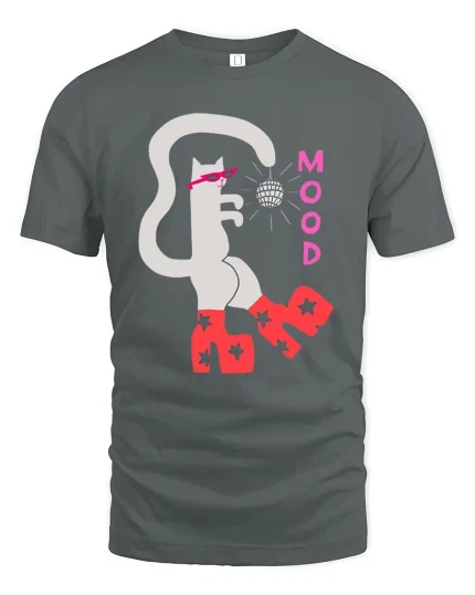 Cute Bear Hugs XOXO Heartwarming Love Tee - gray t-shirt on white background